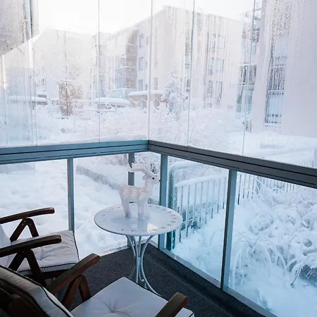 - King Size Bed - Wifi - Private Sauna Daire Rovaniemi
