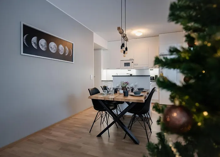 - King Size Bed - Wifi - Private Sauna Apartamento Rovaniemi