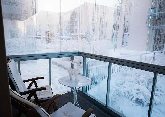 - King Size Bed - Wifi - Private Sauna Apartamento Rovaniemi