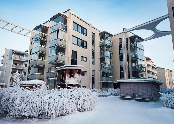 - King Size Bed - Wifi - Private Sauna Apartamento Rovaniemi